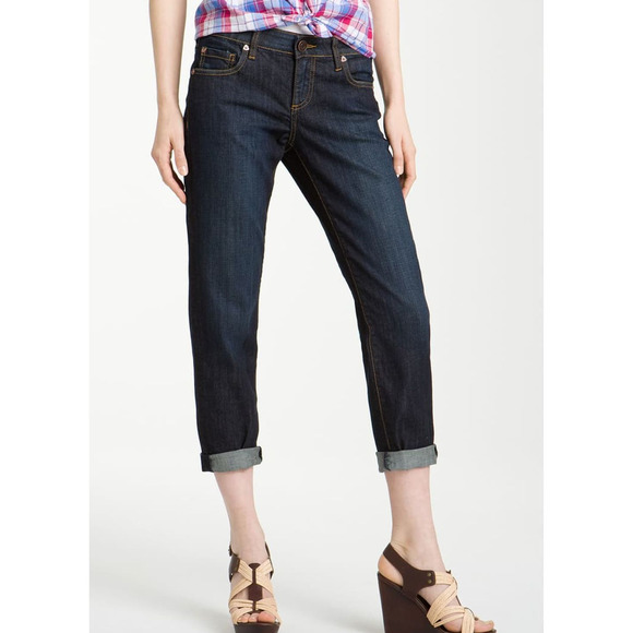 Kut from the Kloth Denim - Kut from Kloth Bardot Skinny Boyfriend Cropped